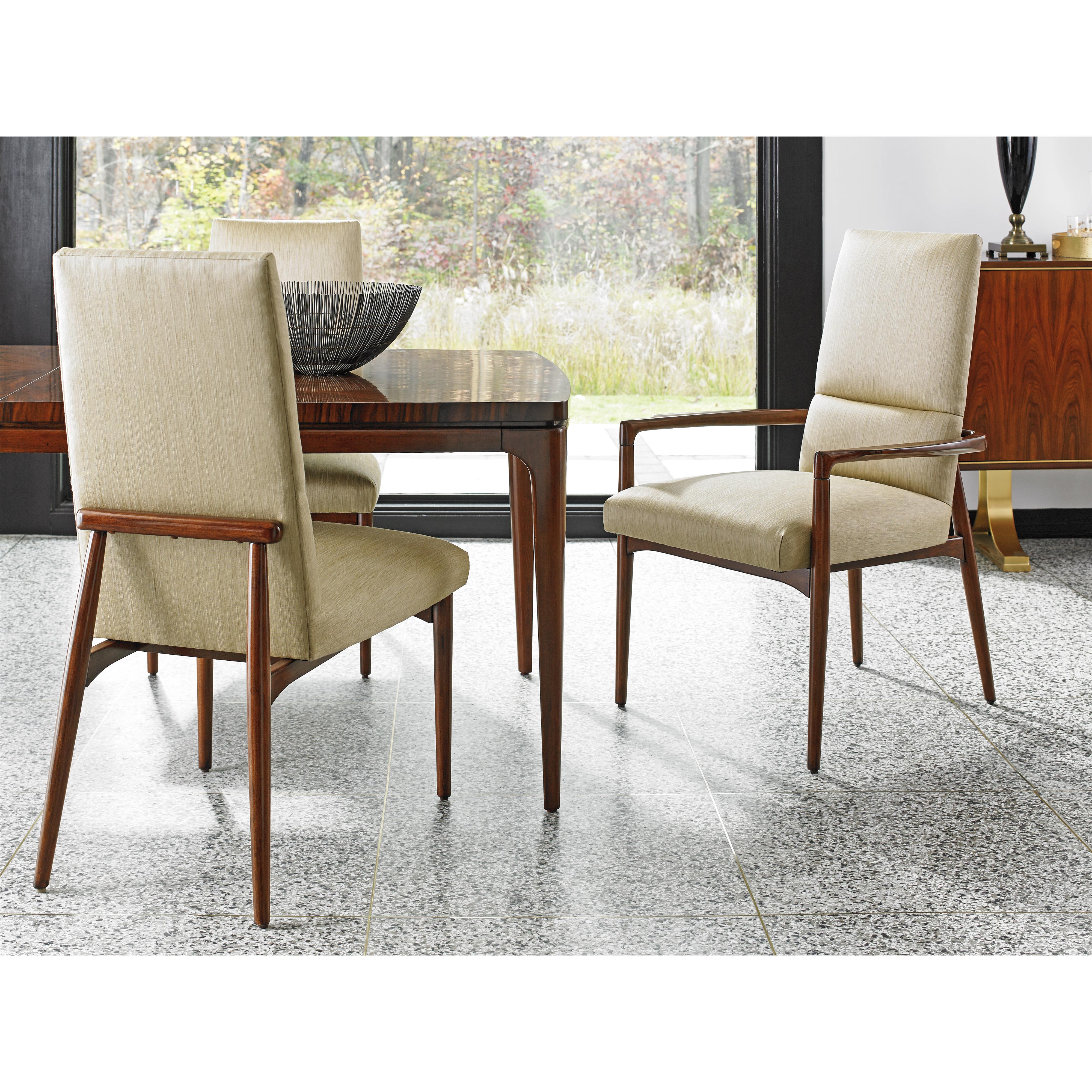 Lexington TAKE FIVE 72388001 Chelsea Mid Century Modern Side Chair